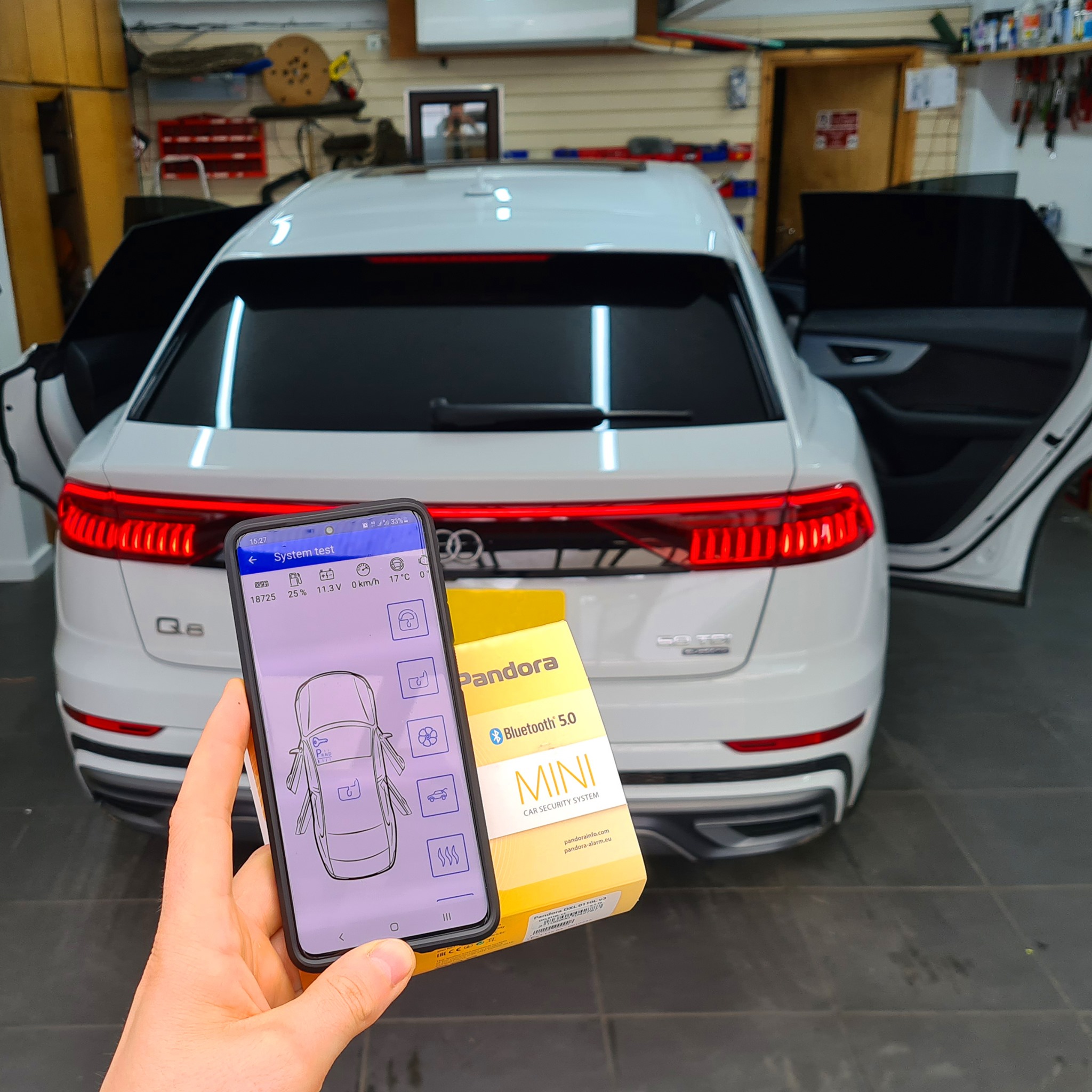 Pandora Mini BT V4 Insurance Approved Car Alarm System with Shock Tilt Motion Sensor Immobiliser Tag and Phone App - Image 6