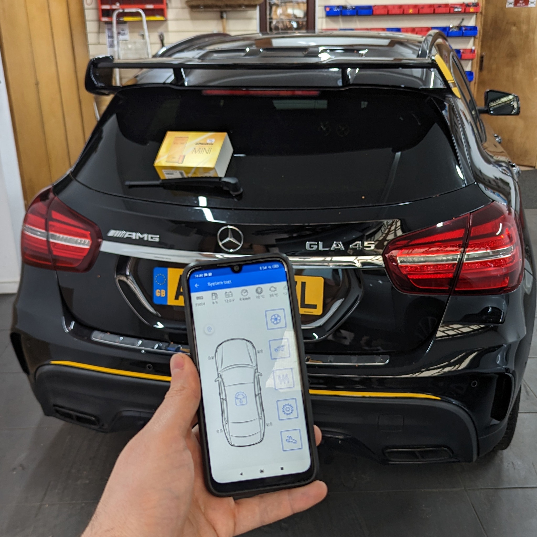 Pandora Mini BT V4 Insurance Approved Car Alarm System with Shock Tilt Motion Sensor Immobiliser Tag and Phone App - Image 7