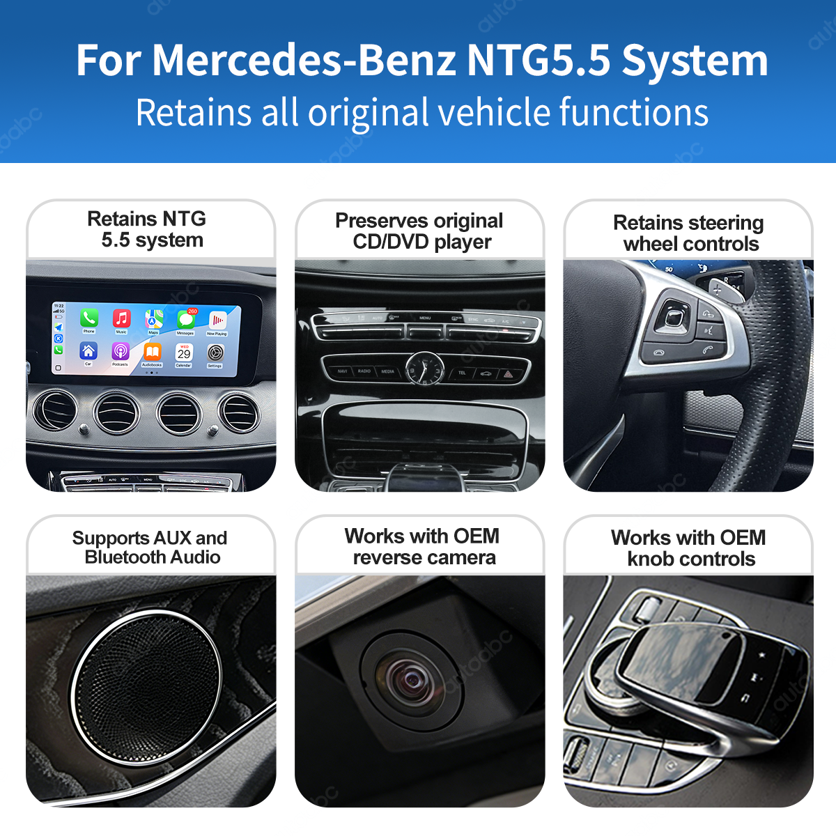 12.3" Screen For Mercedes Benz W213 2016-2019 Linux Stereo Carplay Android Navigation Multimedia Video Player - Image 2