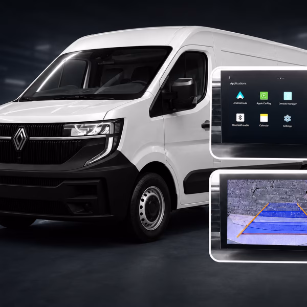 Front & Rear Camera Integration Kit for Reanault Master and Nissan Interstar 2024 Onwards