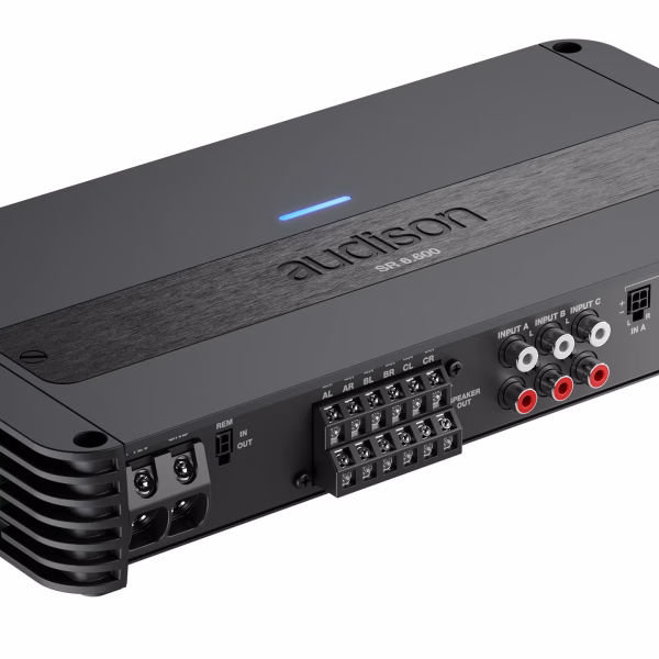 Audison SR 6.600 Amp 6 Channel High Power Bridgeable Speaker Amplifier 1120w RMS D-Class