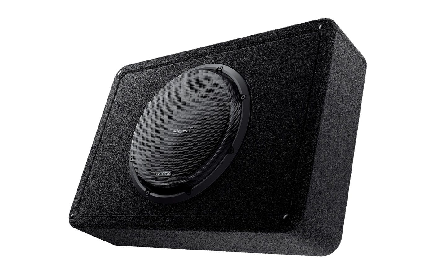 Hertz Mille Pro MPBX 300 S2 12″ Enclosed Subwoofer & Hertz Dieci DP1.500 One Channel Amplifier – Package - Image 6