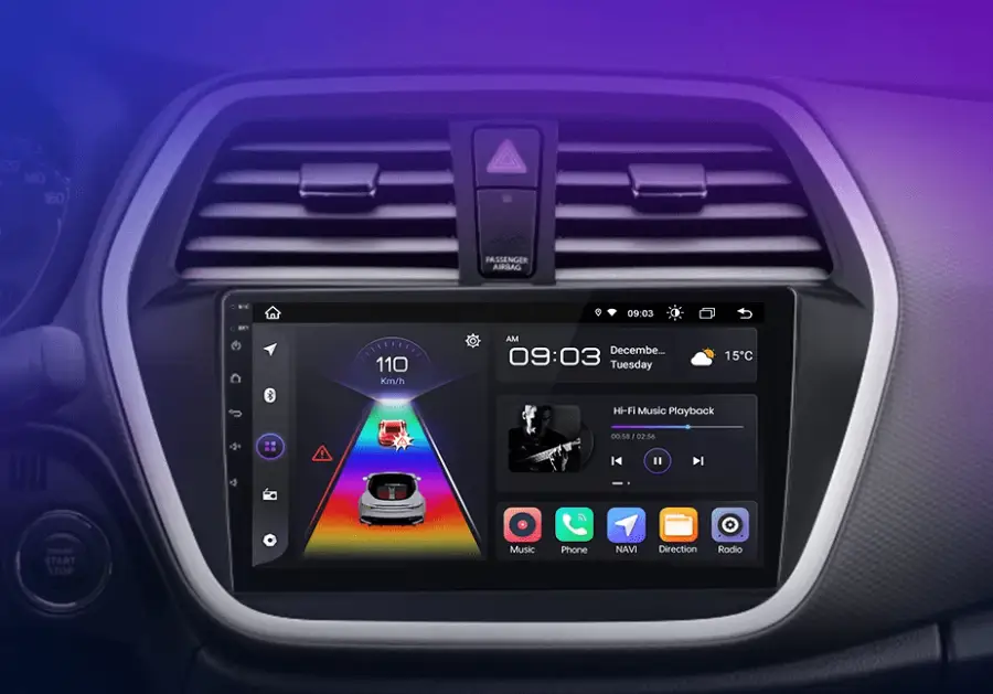 9” Android Carplay Stereo Radio Multimedia System For Suzuki S-Cross SX4 2014-2017 - Image 5