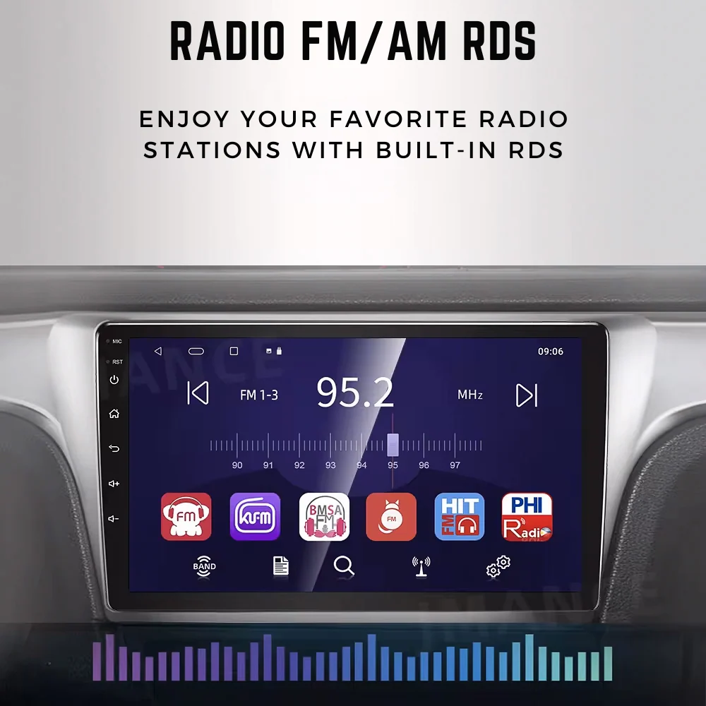 Image 9” Android Carplay Stereo Radio Multimedia System For MG ZS 2017-2024, MG | incarmusic.co.uk