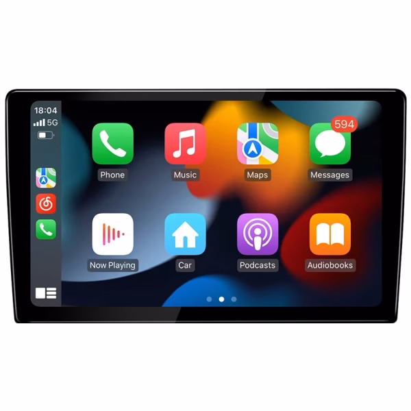 Imagine ICM 9 Inch Screen Universal Double Din Wired Wireless Android Auto Carplay Car Player 4+64GB Touchscreen Stereo...