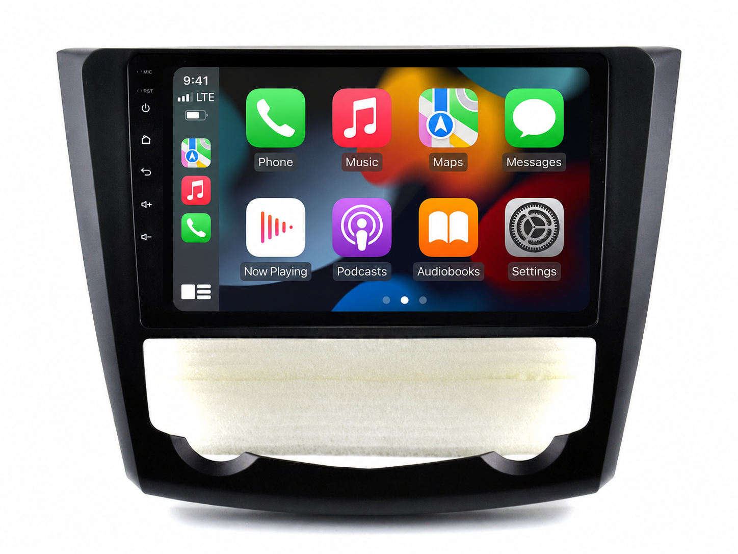 Image 9” Android Carplay Stereo Radio Multimedia System For Renault Kadjar 2015-2017, Fitting Accessories | incarmusic.co.uk