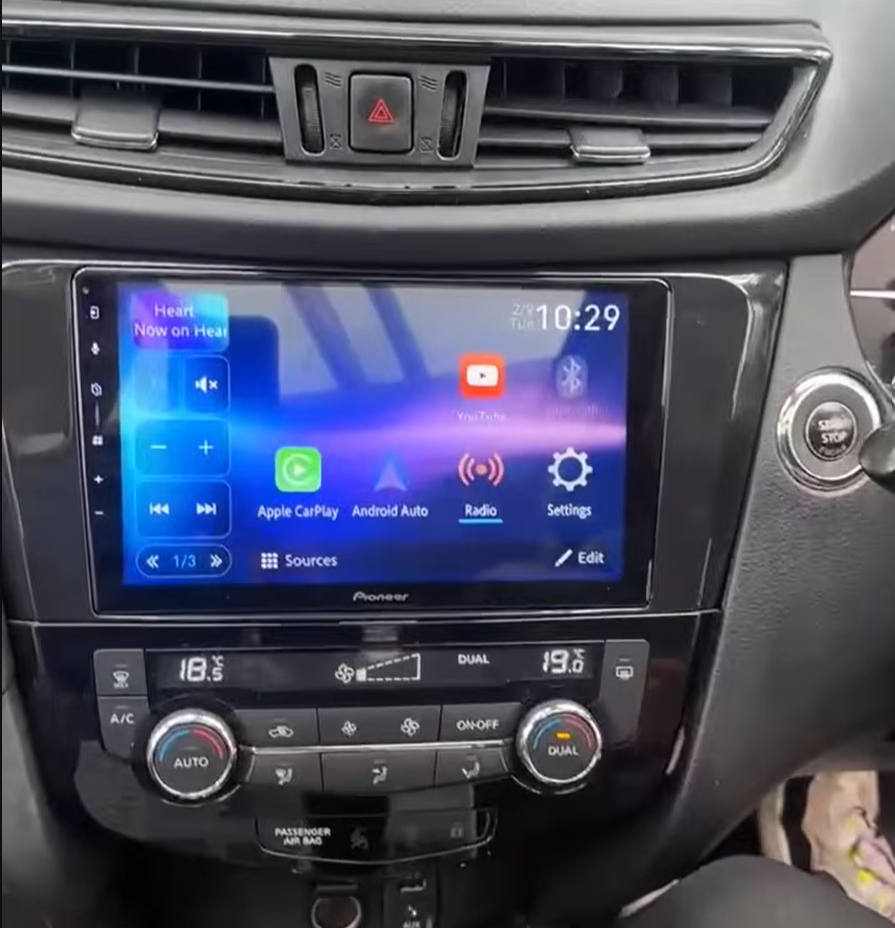 Visual Pioneer SPH-PF97BT 9″ Capacitive touchscreen, Wireless Apple CarPlay, Wireless Android Auto, USB Mirroring, Wifi, AUX...