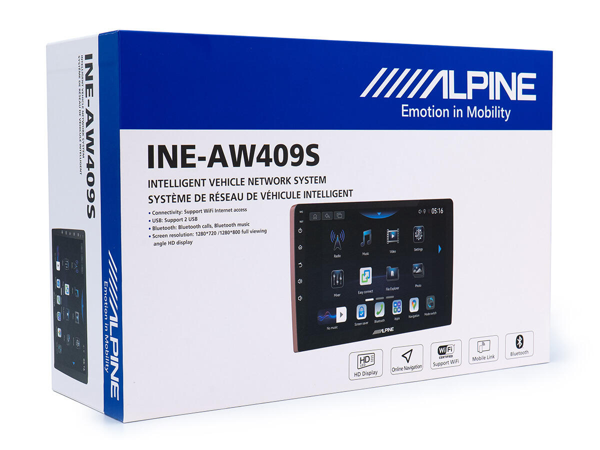 Alpine INE-AW409S 9 inch Digital Media Station - photo 7