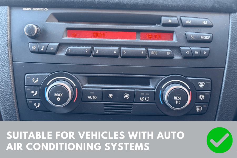 PF-113-PDC compatibility - BMW 1 Series E81 E82 E87 E88 with automatic climate control