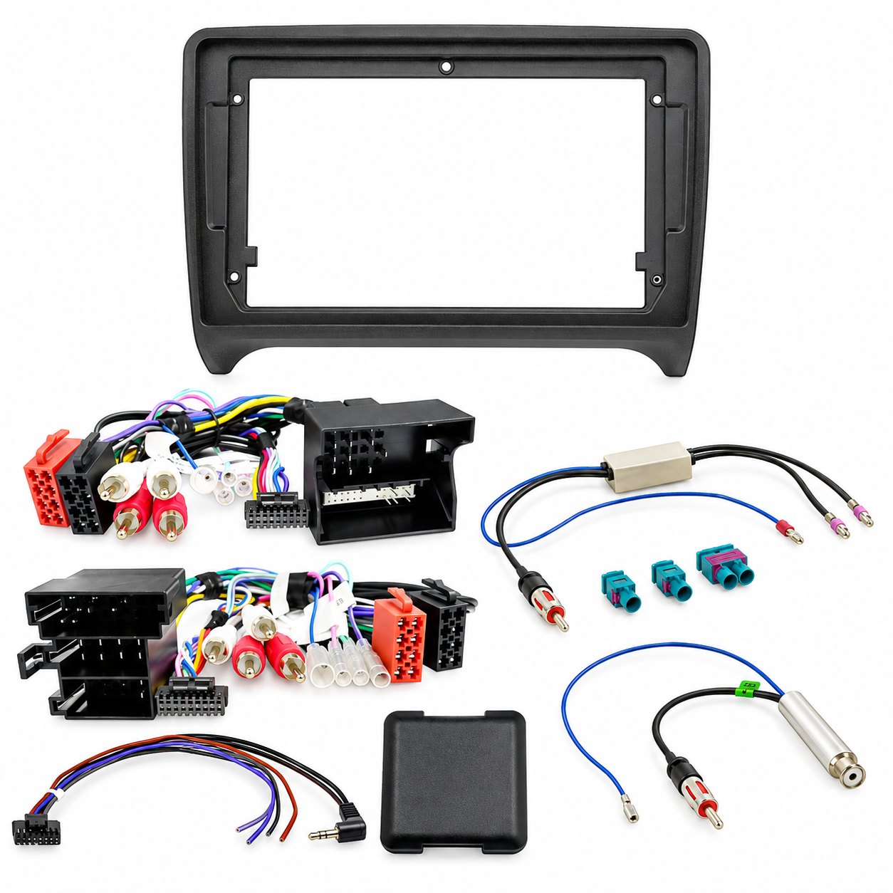 9″ Complete Installation Kit For Audi TT (8J) 04/2006-03/2014 SWC/Antenna — Audi | photo | incarmusic.co.uk