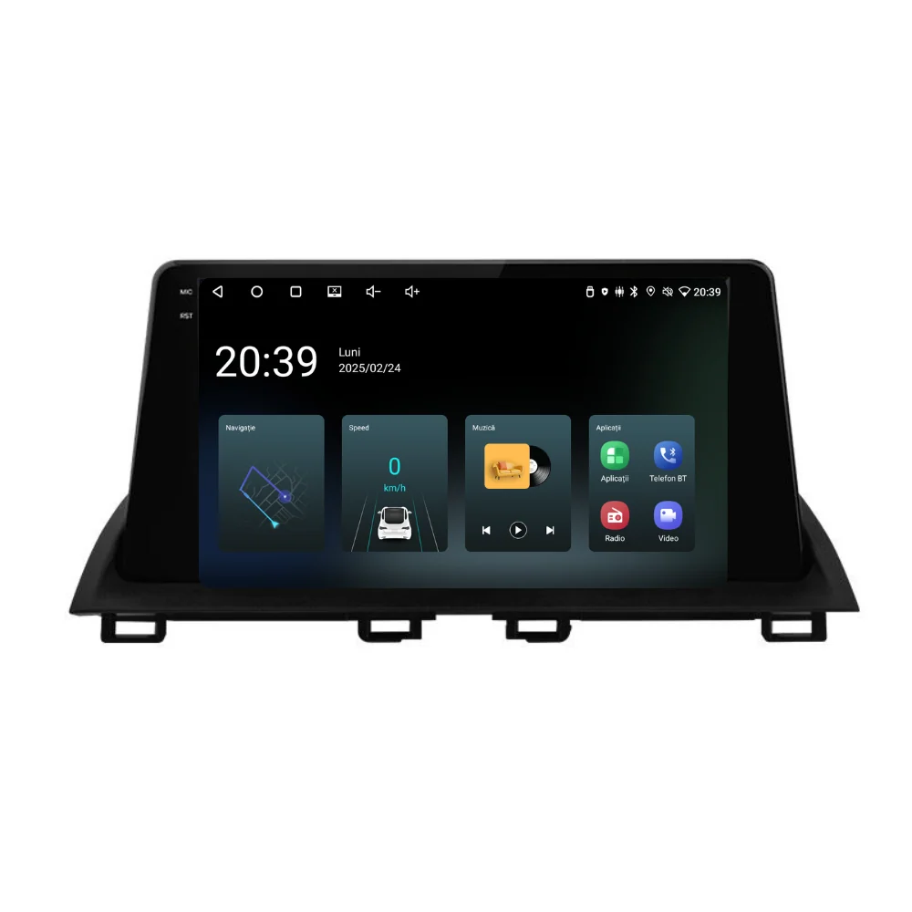 Photo: Android Multimedia Car Stereo With 10″ Display Built-In Apple CarPlay & Android Auto Custom Fit For Mazda 3...
