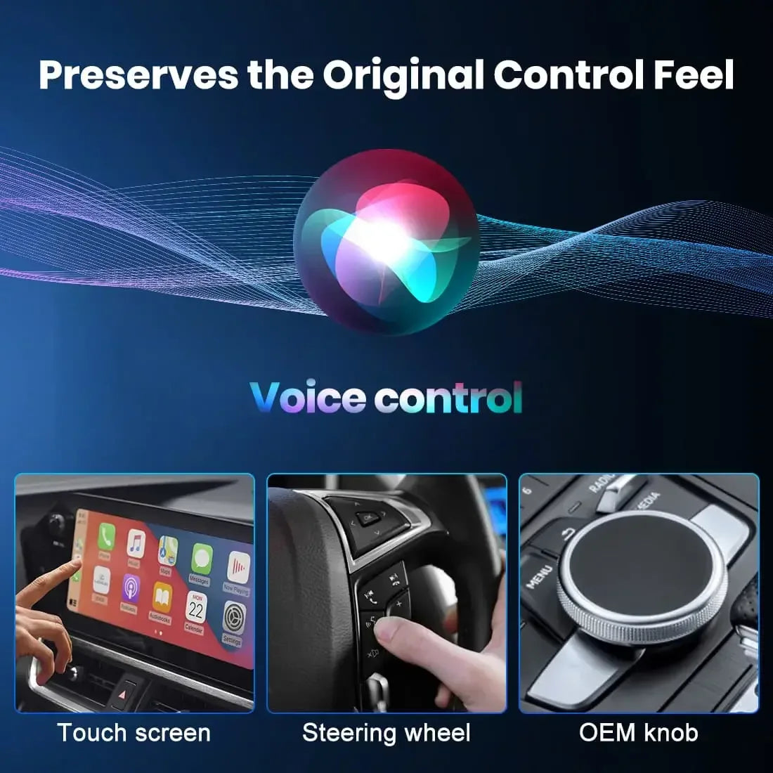 ICM Wired to Wireless Apple Carplay/ Android Auto Mini Adapter Ultra | USB 3.0