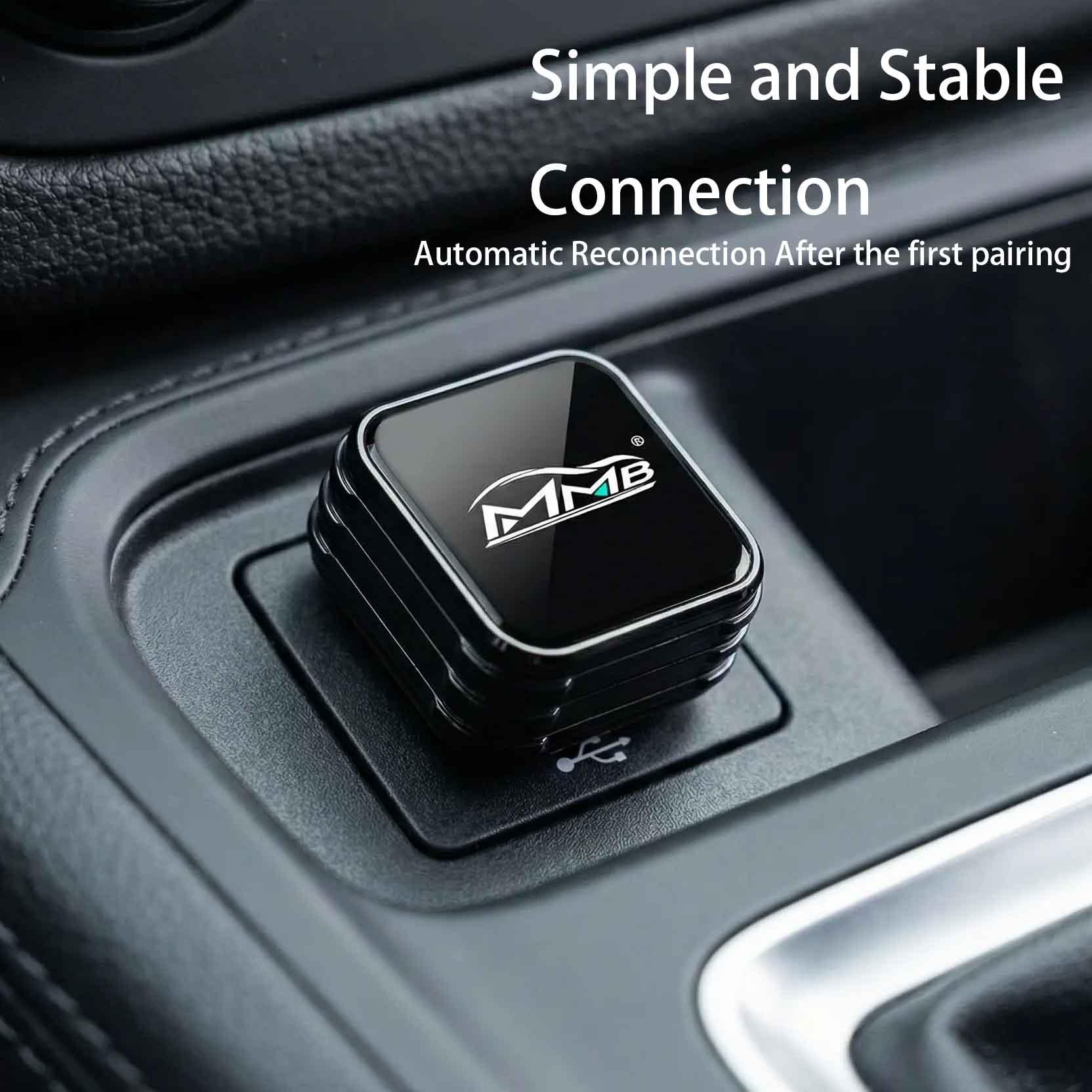 ICM Wired to Wireless Apple Carplay/ Android Auto Mini Adapter Ultra | USB 3.0