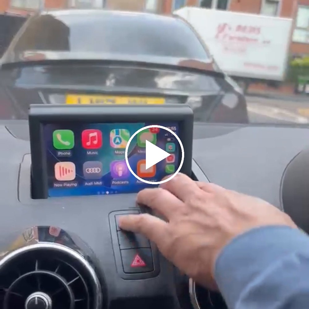 Wireless Apple CarPlay Android Auto For Audi A1 Q3 RMC MMI 2G 3G 2012-18 — view 8 · OEM Integration | incarmusic.co.uk