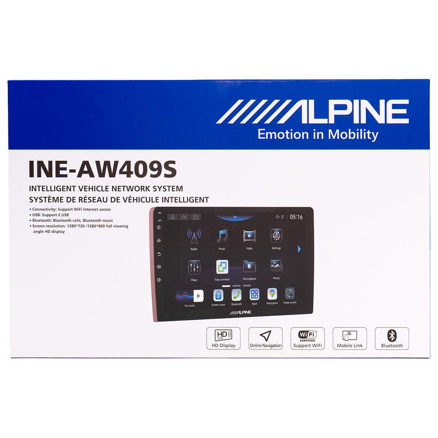 Alpine INE-AW409S 9 inch Digital Media Station - photo 6
