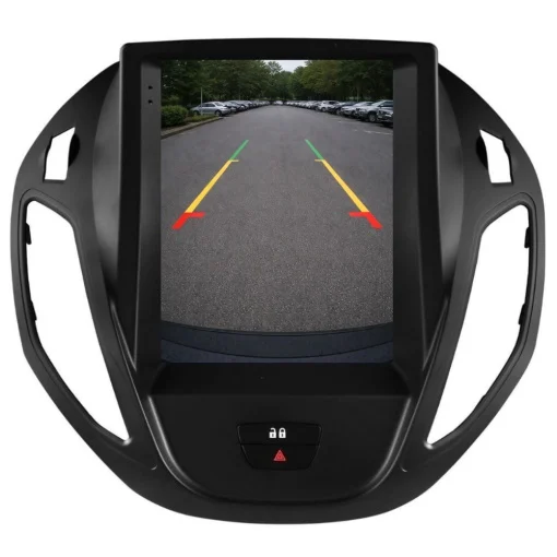 9.7″ Android Auto Apple Carplay Car Stereo Multimedia Vertical Player Tesla Style Custom Fit for Ford B-Max Transit Courier...